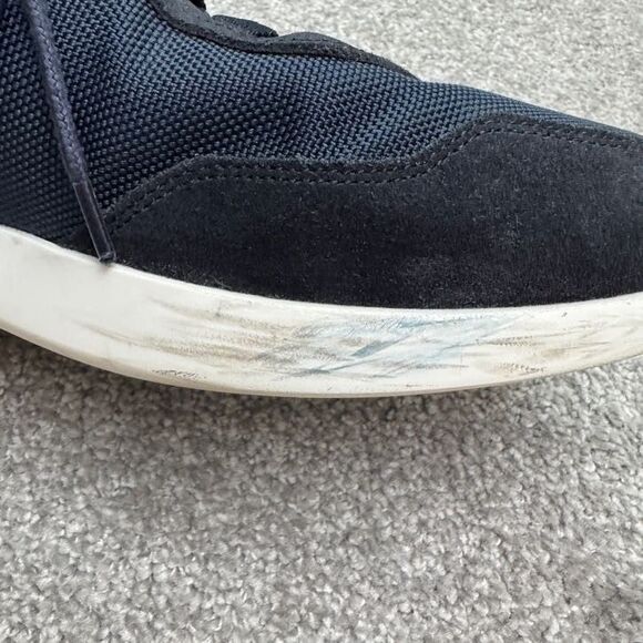 Wolf & Sheperd Crossover Longwing Suede Sneaker Shoes Mens 14M Navy Blue Casual - Picture 13 of 16